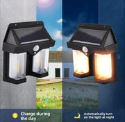 JL-T66 Solar LED Wall Light – Day Charging & Night Lighting Solution