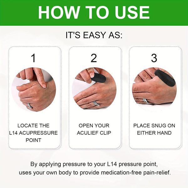 Original – Sugar Control Li4 Acupressure Point Clip Wearable – Supporting